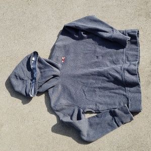 Under Armor Loose Hoody Hooded Sweatshirt Women's Medium Cotton